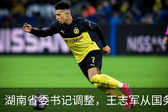 湖南省委书记调整，王志军从国务院履新，制造业升级成为重要课题